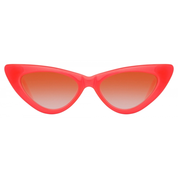 The Attico - Dora Cat Eye Sunglasses in Pink - Sunglasses - Official - The Attico Eyewear by Linda Farrow