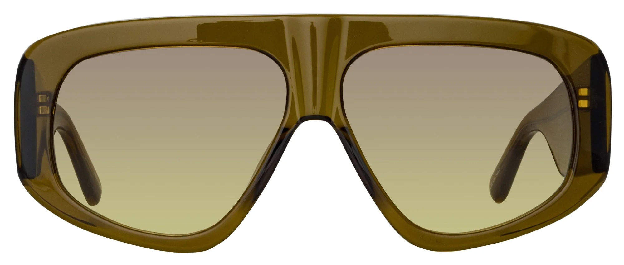 The Attico - Milano Oversized Sunglasses in Black