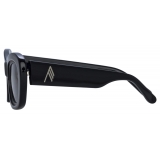 The Attico - Rania Cat Eye Sunglasses in Black - Sunglasses - Official - The Attico Eyewear by Linda Farrow