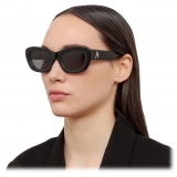 The Attico - Rania Cat Eye Sunglasses in Black - Sunglasses - Official - The Attico Eyewear by Linda Farrow