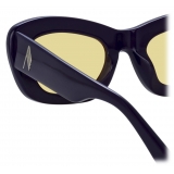 The Attico - Occhiali da Sole Rania Cat Eye in Viola - Occhiali da Sole - Official - The Attico Eyewear by Linda Farrow