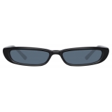 The Attico - Thea Angular Sunglasses in Black - Sunglasses - Official - The Attico Eyewear by Linda Farrow