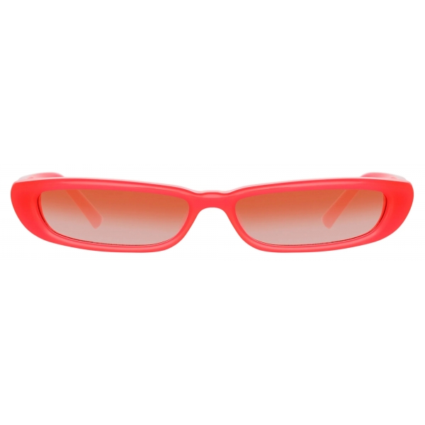 The Attico - Occhiali da Sole Thea Angular in Rosa Neon - Occhiali da Sole - Official - The Attico Eyewear by Linda Farrow