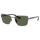 Ferrari - Ray-Ban - RB3743M F09971 58-19 - Official Original Scuderia Ferrari New Collection - Sunglasses - Eyewear