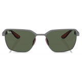 Ferrari - Ray-Ban - RB3743M F09971 58-19 - Official Original Scuderia Ferrari New Collection - Sunglasses - Eyewear