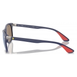 Ferrari - Ray-Ban - RB4607M F604H0 55-17 - Official Original Scuderia New Collection - Occhiali da Sole - Eyewear