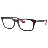 Ferrari - Ray-Ban - RX7307M F602 52-17 - Official Original Scuderia Ferrari New Collection - Optical Glasses - Eyewear