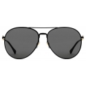 Gucci - Occhiale da Sole Aviatore - Nero - Gucci Eyewear