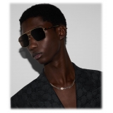 Gucci - Navigator Sunglasses - Gold - Gucci Eyewear