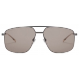 Gucci - Occhiale da Sole Navigatore - Rutenio Scuro - Gucci Eyewear