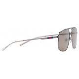 Gucci - Occhiale da Sole Navigatore - Rutenio Scuro - Gucci Eyewear