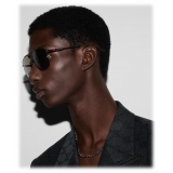 Gucci - Occhiale da Sole Navigatore - Rutenio Scuro - Gucci Eyewear