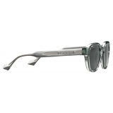 Gucci - Occhiale da Sole Rotondi - Grigio Trasparente - Gucci Eyewear