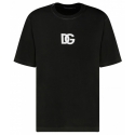 Dolce & Gabbana - Black Cotton Logo Print T-Shirt - Dolce & Gabbana Exclusive Luxury Collection