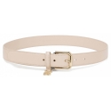 Dolce & Gabbana - Light Pink DG Logo Belt - Dolce & Gabbana Exclusive Luxury Collection