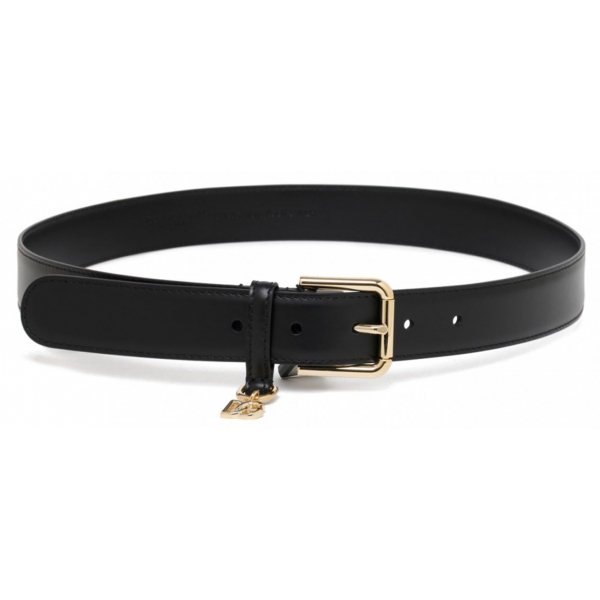 Dolce & Gabbana - Black DG Logo Belt - Dolce & Gabbana Exclusive Luxury Collection