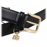 Dolce & Gabbana - Black DG Logo Belt - Dolce & Gabbana Exclusive Luxury Collection