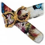 Dolce & Gabbana - Cintura con Stampa Floreale - Dolce & Gabbana Exclusive Luxury Collection