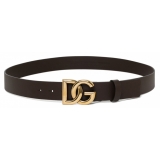 Dolce & Gabbana - Dark Brown Belt - Dolce & Gabbana Exclusive Luxury Collection