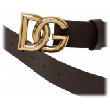 Dolce & Gabbana - Dark Brown Belt - Dolce & Gabbana Exclusive Luxury Collection