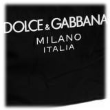 Dolce & Gabbana - Black Shopping Tote Bag - Dolce & Gabbana Exclusive Luxury Collection