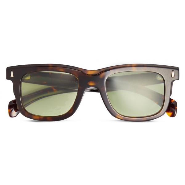 Moncler - Claro Squared Sunglasses - Shiny Brown Tortoise - Moncler Eyewear