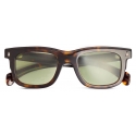 Moncler - Claro Squared Sunglasses - Shiny Brown Tortoise - Moncler Eyewear