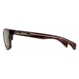 Moncler - Claro Squared Sunglasses - Shiny Brown Tortoise - Moncler Eyewear