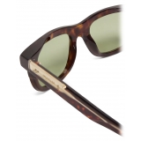 Moncler - Claro Squared Sunglasses - Shiny Brown Tortoise - Moncler Eyewear