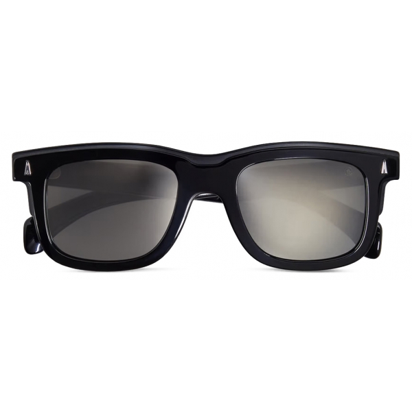 Moncler - Claro Squared Sunglasses - Shiny Black - Moncler Eyewear