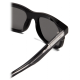 Moncler - Claro Squared Sunglasses - Shiny Black - Moncler Eyewear