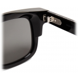 Moncler - Claro Squared Sunglasses - Shiny Black - Moncler Eyewear