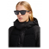 Moncler - Claro Squared Sunglasses - Shiny Black - Moncler Eyewear