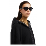 Moncler - Occhiali da Sole Squadrati Claro - Nero Brillante - Moncler Eyewear