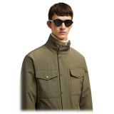 Moncler - Rondosa Round Sunglasses - Shiny Black - Moncler Eyewear