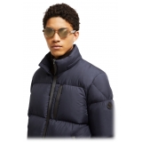 Moncler - Occhiali da Sole Rotondi Rondosa - Bianco Trasparente Lucido - Moncler Eyewear