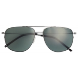 Moncler - Alumni Pilot Sunglasses - Gunmetal Gray - Moncler Eyewear