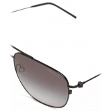 Moncler - Alumni Pilot Sunglasses - Matte Black - Moncler Eyewear