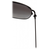 Moncler - Alumni Pilot Sunglasses - Matte Black - Moncler Eyewear