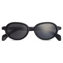 Moncler - Occhiali da Sole Ovali Caprice - Nero Opaco - Moncler Eyewear