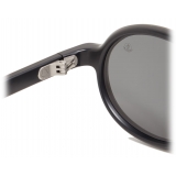 Moncler - Caprice Oval Sunglasses - Matte Black - Moncler Eyewear