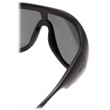 Moncler - Cloche Pilot Sunglasses - Matte Black - Moncler Eyewear