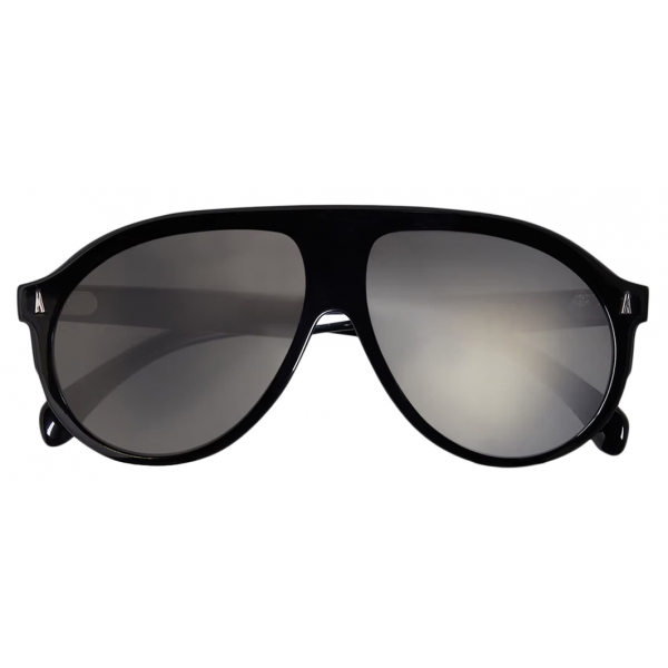 Moncler - Fhaite Pilot Sunglasses - Shiny Black - Moncler Eyewear