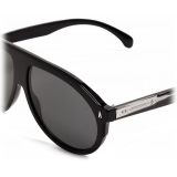 Moncler - Fhaite Pilot Sunglasses - Shiny Black - Moncler Eyewear