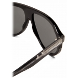 Moncler - Fhaite Pilot Sunglasses - Shiny Black - Moncler Eyewear