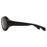 Moncler - Futuro Round Sunglasses - Matte Black - Moncler Eyewear