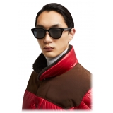 Moncler - Occhiali da Sole Squadrati Metrope - Nero Brillante - Moncler Eyewear