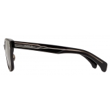 Moncler - Metrope Squared Sunglasses - Shiny Black - Moncler Eyewear