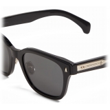 Moncler - Metrope Squared Sunglasses - Shiny Black - Moncler Eyewear