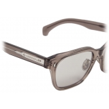 Moncler - Metrope Squared Sunglasses - Transparent Dark Gray - Moncler Eyewear